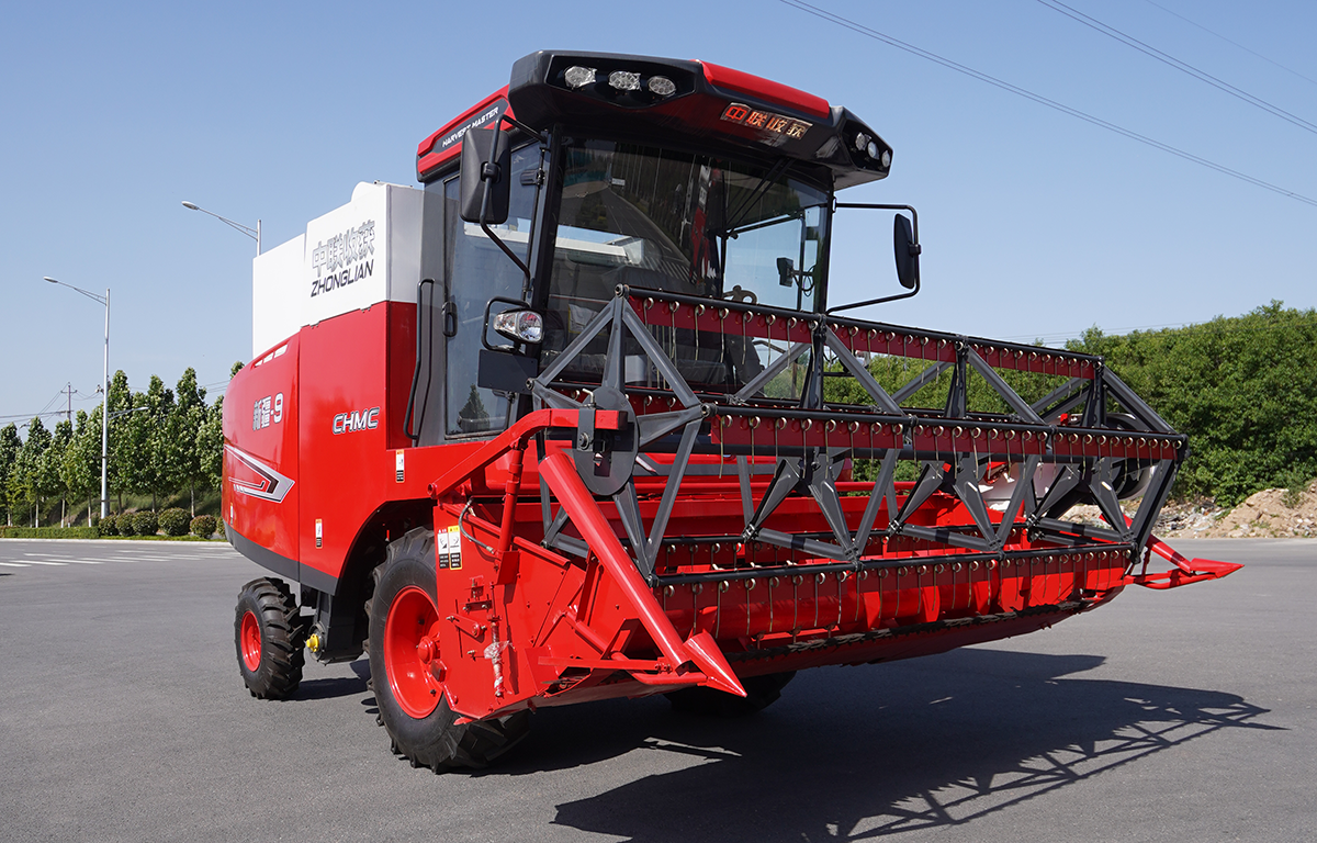 AG电子2022款4LZ-9B自走式大豆机